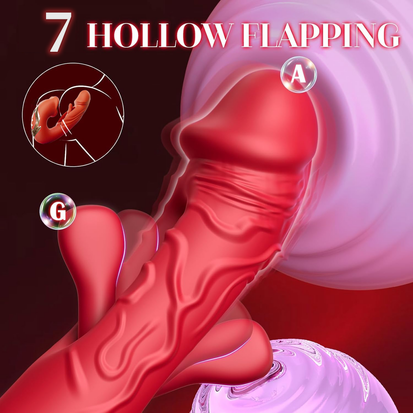 ๐ฅNew on sale 2025 ๐ 7 vibrations and 5 swing modes - G-spot vibrator