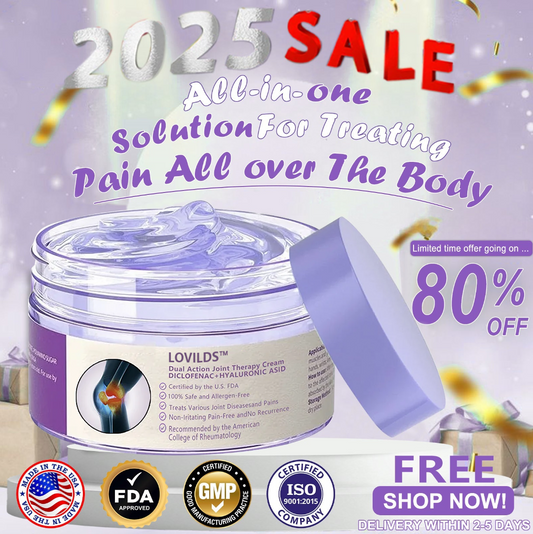 π©ββοΈLOVILDSβ’ 7 Day Rapid Joint & Bone Therapy Cream USA Orthopedics (AAOS) Approved